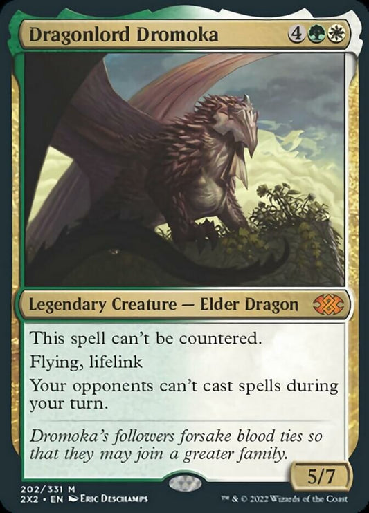 Dragonlord Dromoka [Double Masters 2022] [Foil]