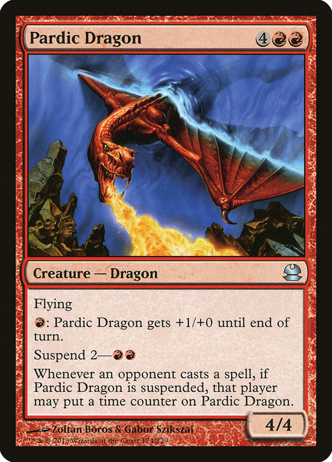 Pardic Dragon [Modern Masters] [Foil]