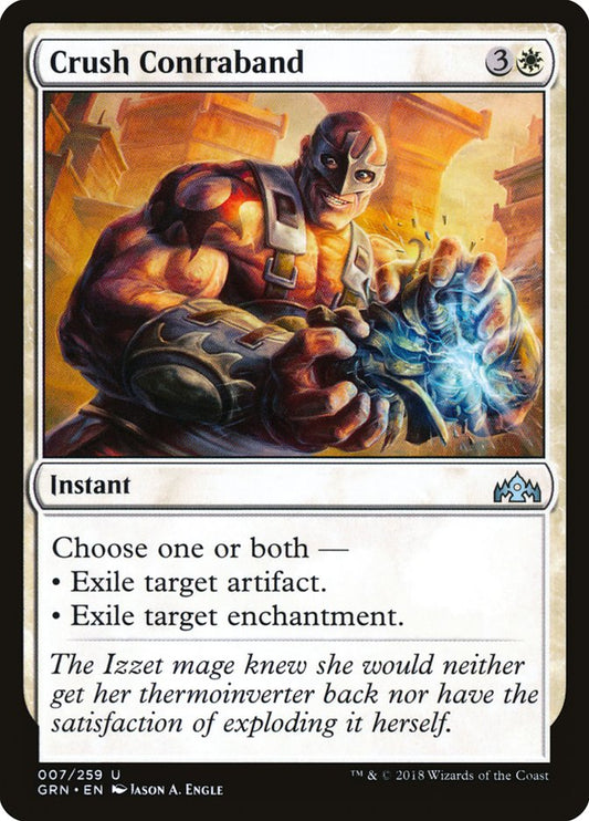 Crush Contraband [Guilds of Ravnica] [Foil]