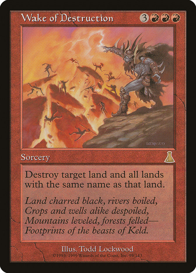 Wake of Destruction [Urza's Destiny] [Foil]