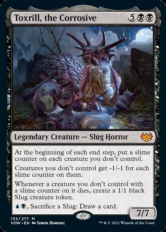 Toxrill, the Corrosive [Innistrad: Crimson Vow] [Foil]