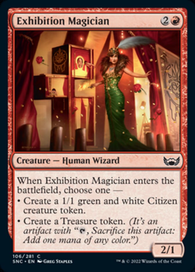 Exhibition Magician [Streets of New Capenna] [Foil]