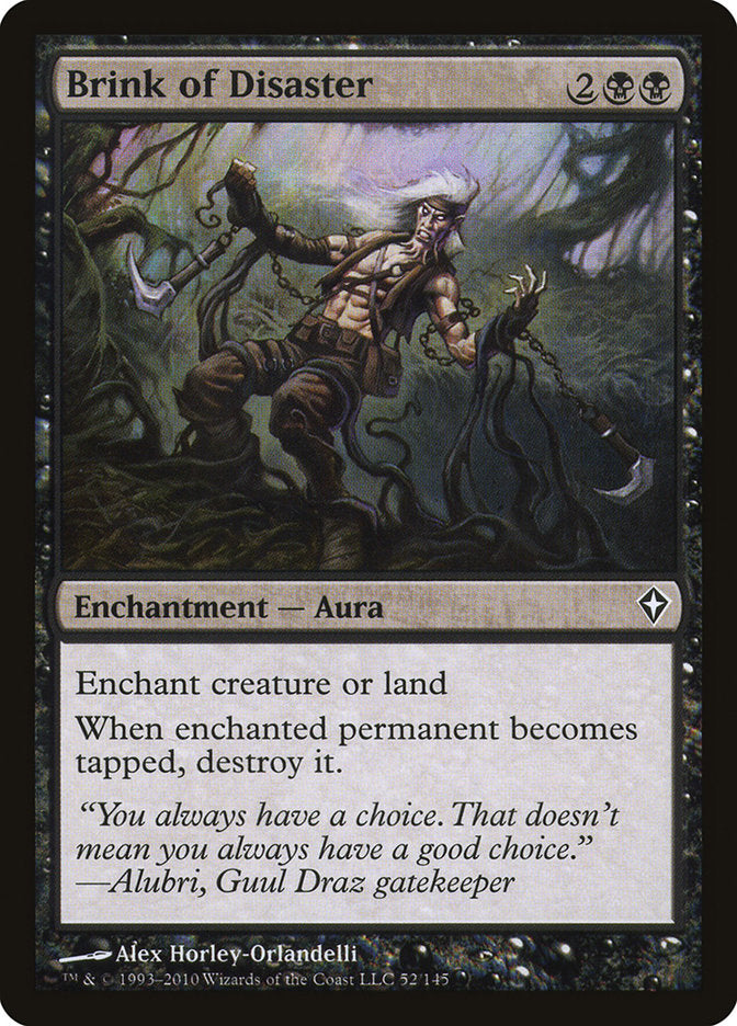 Brink of Disaster [Worldwake] [Foil]