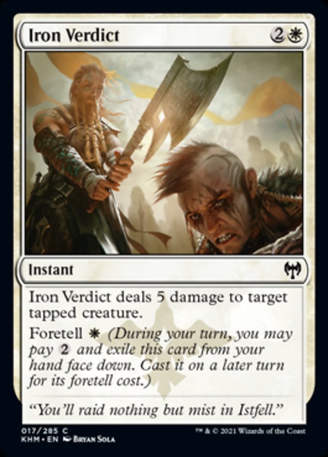 Iron Verdict [Kaldheim] [Foil]