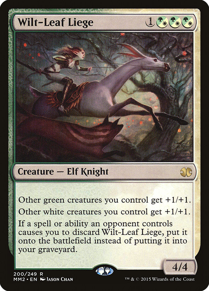 Wilt-Leaf Liege [Modern Masters 2015] [Foil]