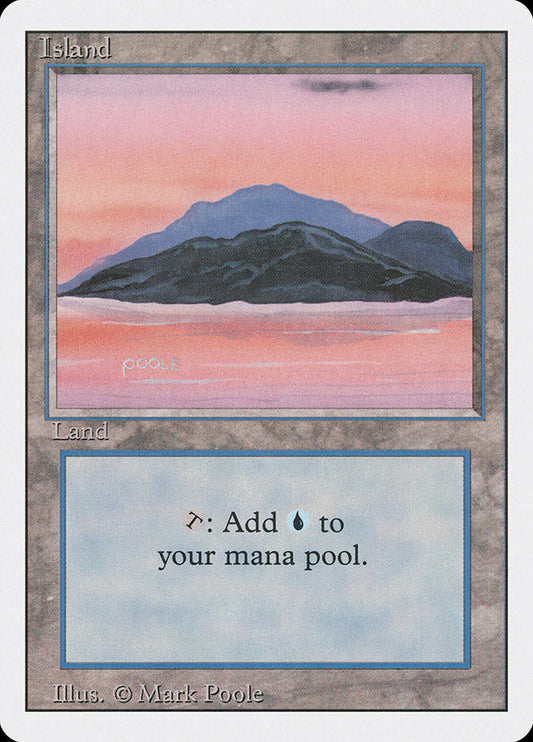 Island (Sunset / Signature on Left) [3rd Edition]