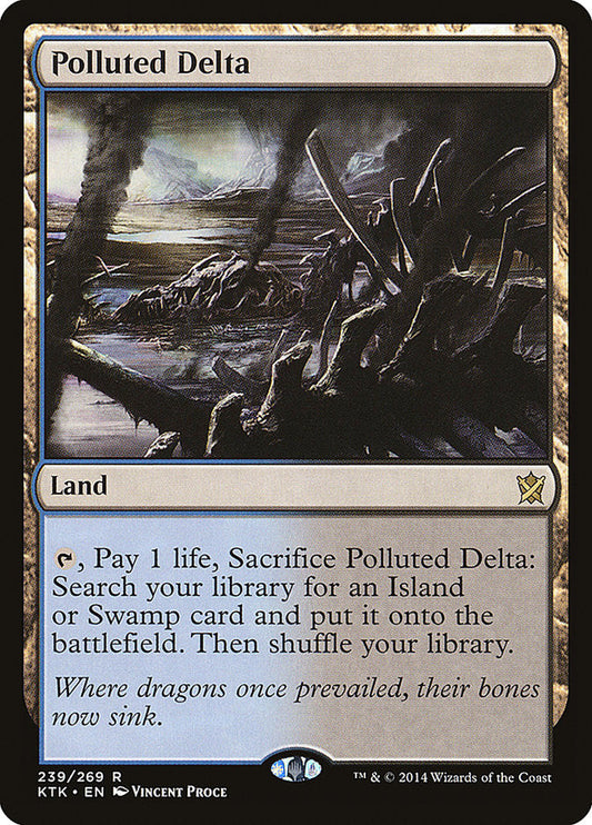 Polluted Delta [Khans of Tarkir] [Foil]