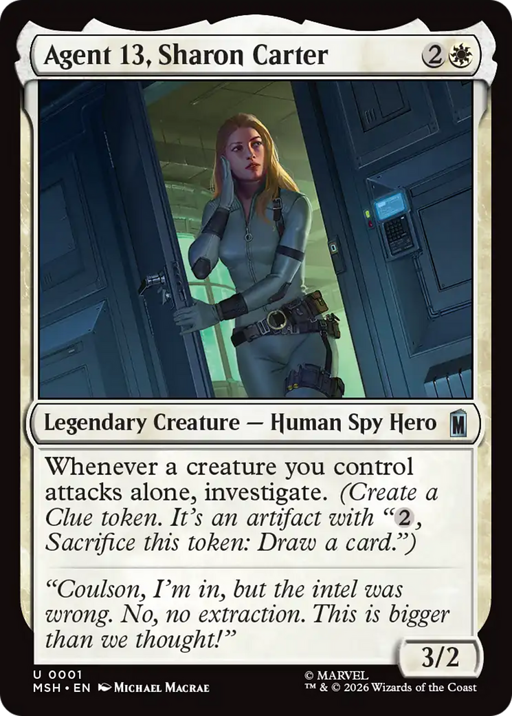Agent 13, Sharon Carter [Marvel Super Heroes]