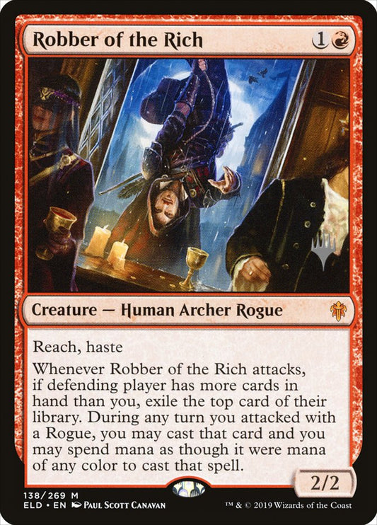 Robber of the Rich (Promo Pack) [Throne of Eldraine Promos] [Foil]