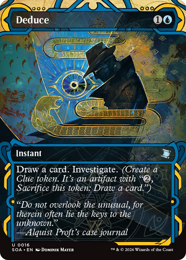 Deduce [Secrets of Strixhaven: Mystical Archive] [Foil]
