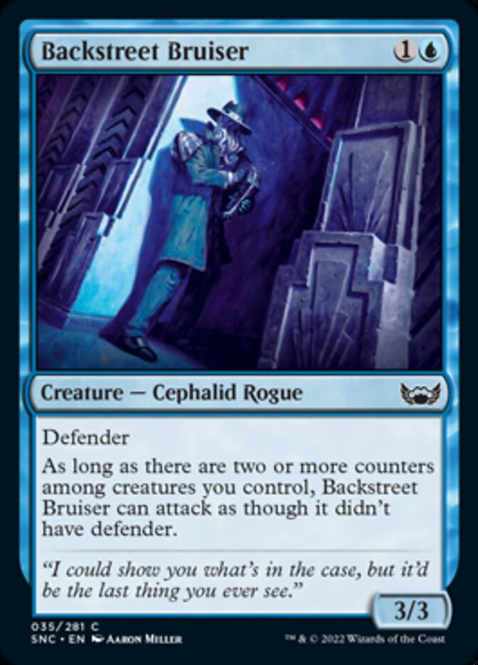 Backstreet Bruiser [Streets of New Capenna] [Foil]