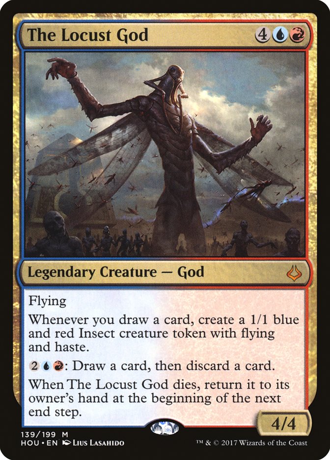 The Locust God [Hour of Devastation] [Foil]