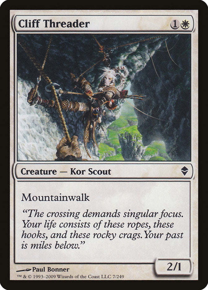 Cliff Threader [Zendikar] [Foil]