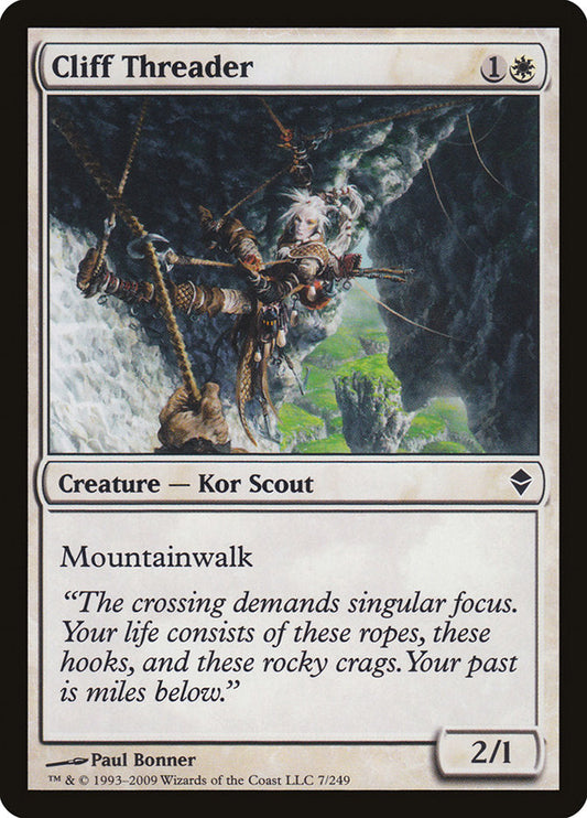 Cliff Threader [Zendikar] [Foil]