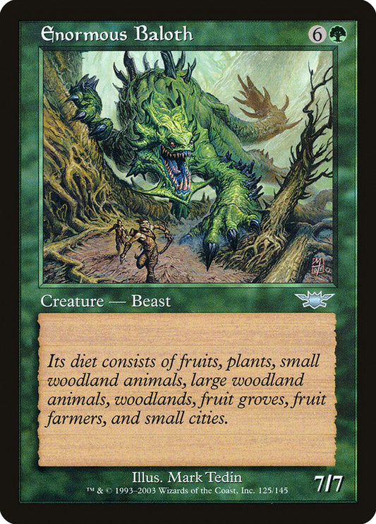 Enormous Baloth [Legions] [Foil]