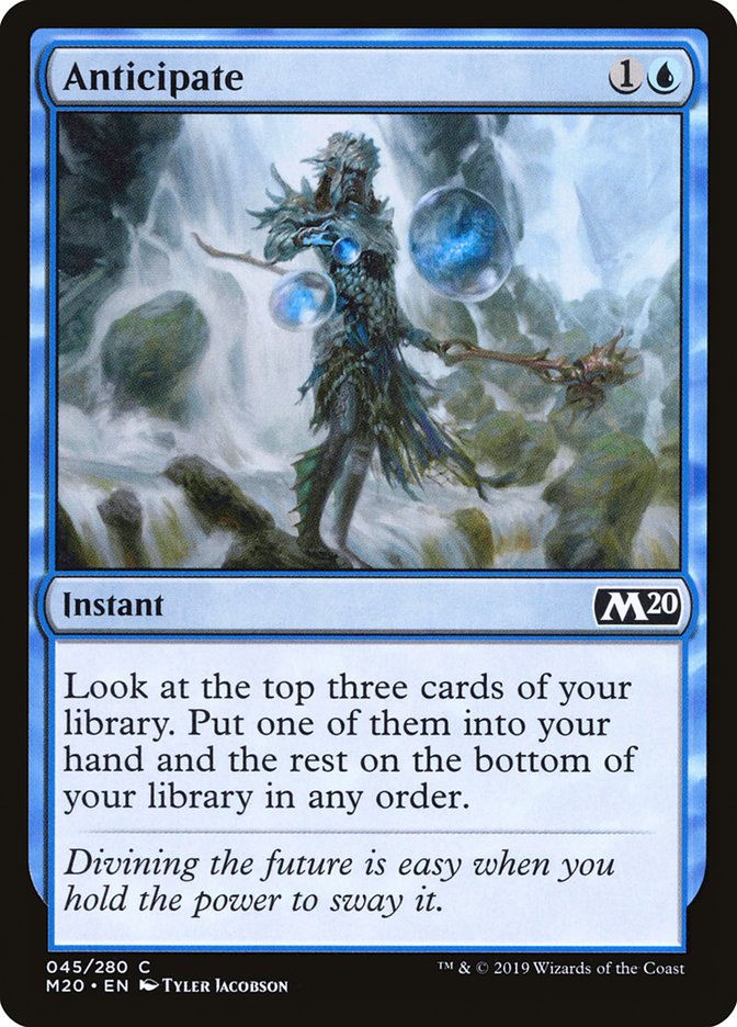 Anticipate [Core Set 2020] [Foil]