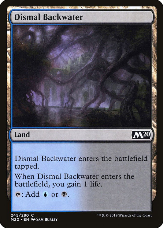 Dismal Backwater [Core Set 2020] [Foil]