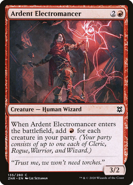 Ardent Electromancer [Zendikar Rising] [Foil]