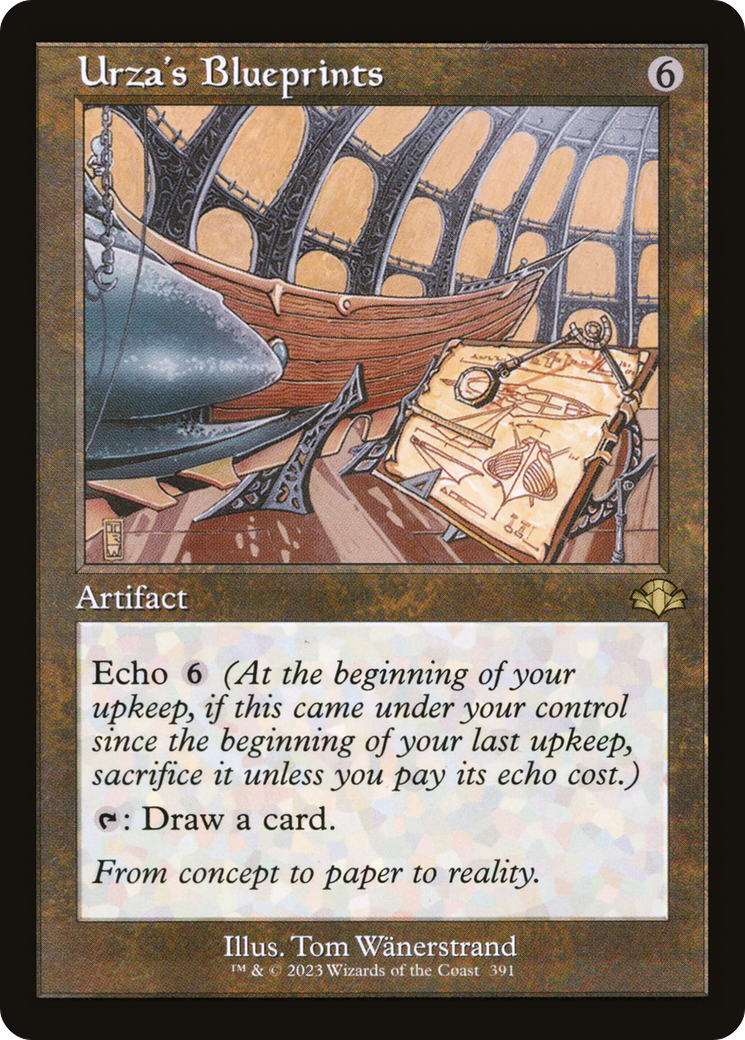 Urza's Blueprints (Retro) [Dominaria Remastered] [Foil]