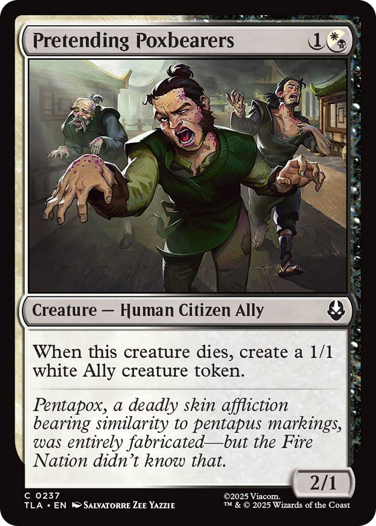 Pretending Poxbearers [Avatar: The Last Airbender] [Foil]