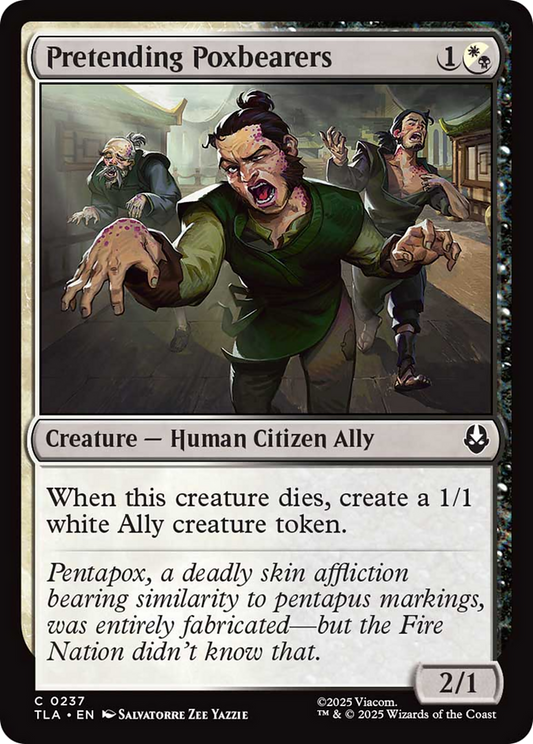 Pretending Poxbearers [Avatar: The Last Airbender] [Foil]