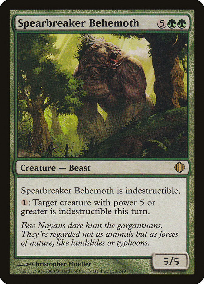 Spearbreaker Behemoth [Shards of Alara] [Foil]