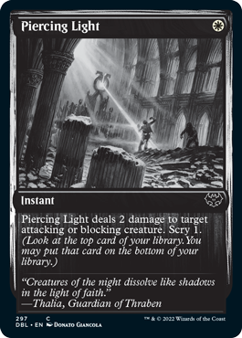 Piercing Light [Innistrad: Double Feature] [Foil]