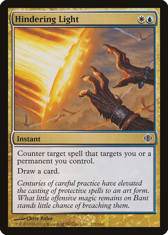Hindering Light [Shards of Alara] [Foil]
