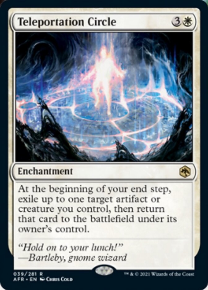 Teleportation Circle [Dungeons & Dragons: Adventures in the Forgotten Realms] [Foil]