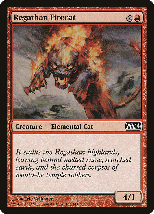 Regathan Firecat [Core Set 2014] [Foil]