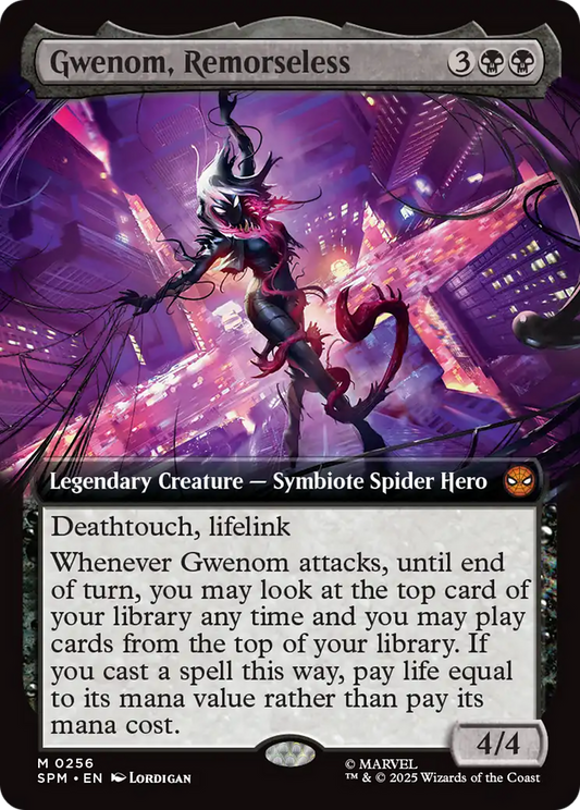Gwenom, Remorseless (Extended Art) [Marvel's Spider-Man] [Foil]