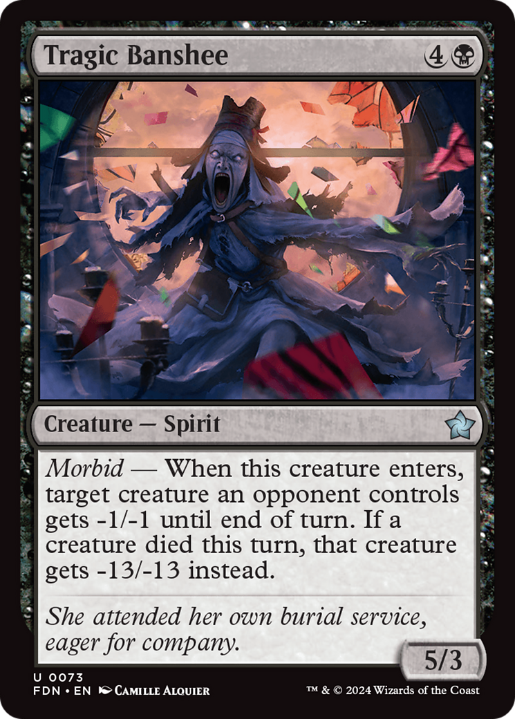 Tragic Banshee [Foundations] [Foil]