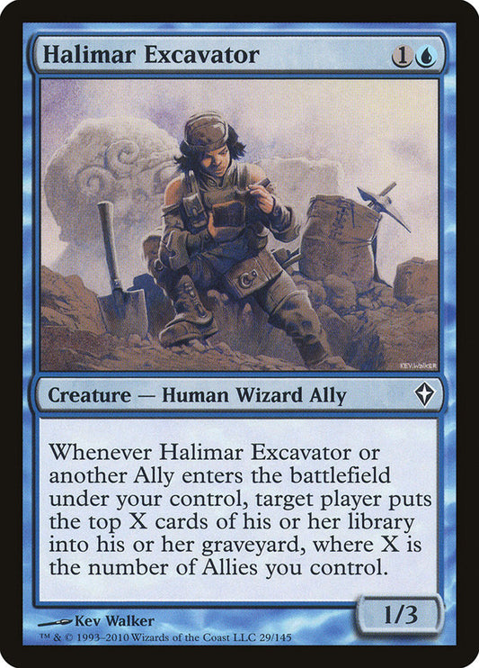 Halimar Excavator [Worldwake] [Foil]