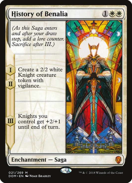 History of Benalia [Dominaria] [Foil]