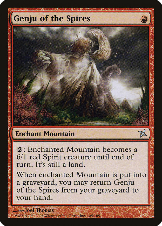 Genju of the Spires [Betrayers of Kamigawa] [Foil]