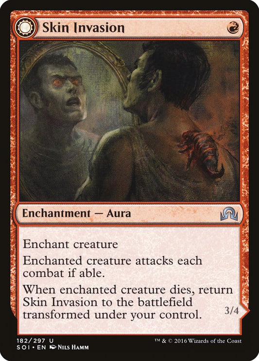 Skin Invasion // Skin Shedder [Shadows over Innistrad] [Foil]