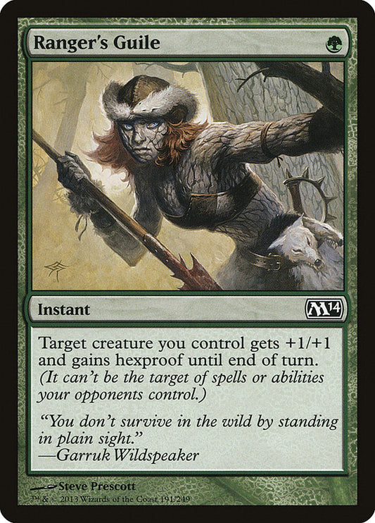Ranger's Guile [Core Set 2014] [Foil]