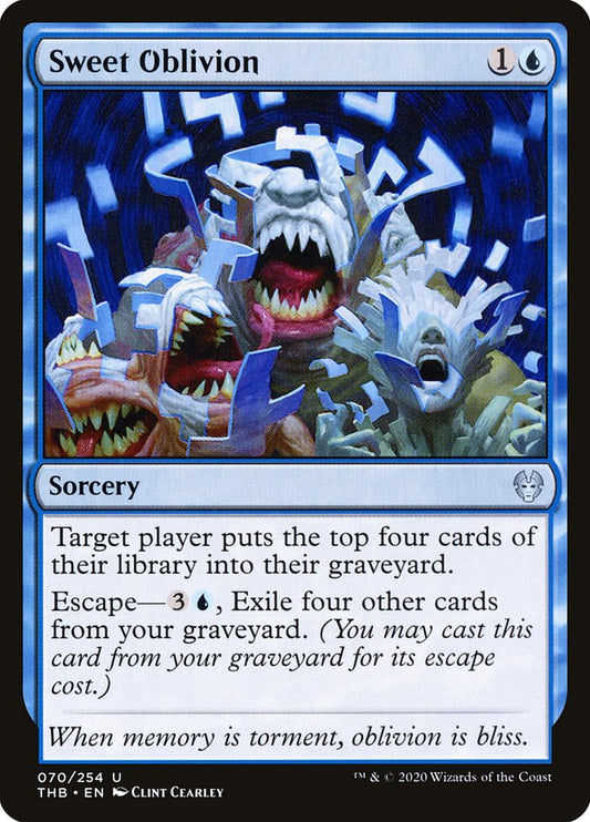 Sweet Oblivion [Theros Beyond Death] [Foil]