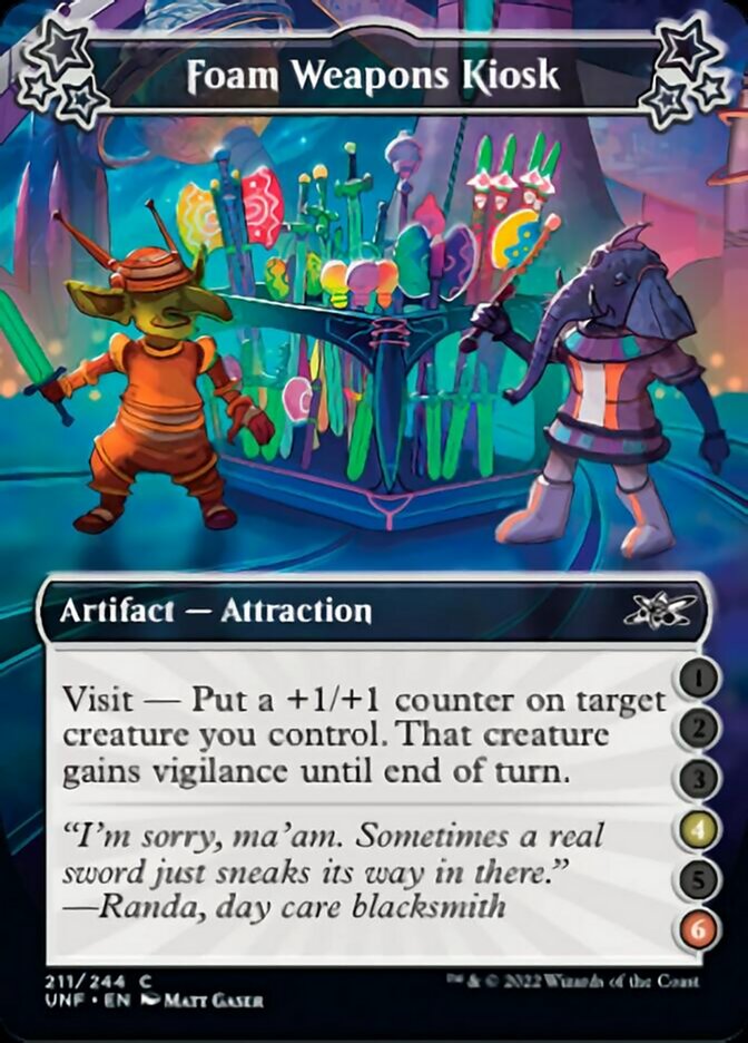 Foam Weapons Kiosk (4-6) [Unfinity] [Foil]