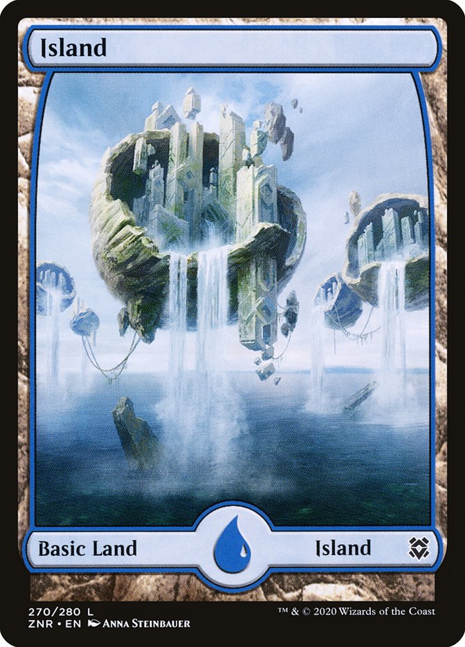 Island (270) [Zendikar Rising] [Foil]