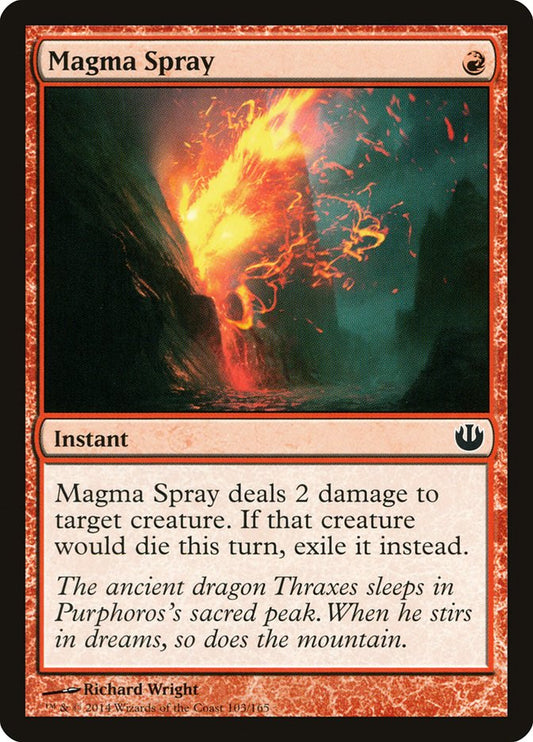 Magma Spray [Journey into Nyx] [Foil]