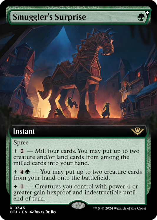Smuggler's Surprise (Extended Art) [Outlaws of Thunder Junction] [Foil]