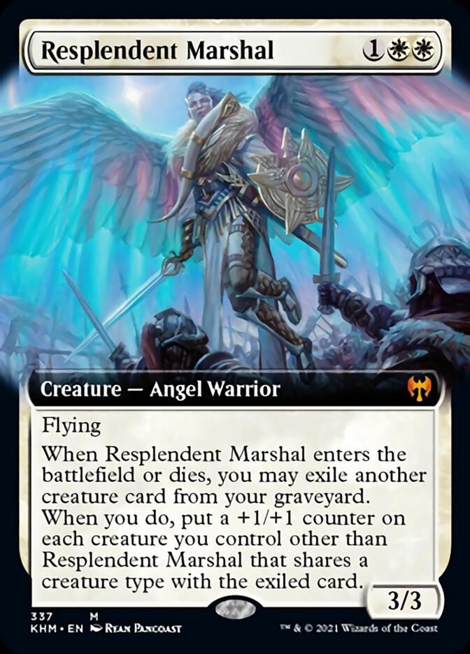 Resplendent Marshal (Extended Art) [Kaldheim] [Foil]