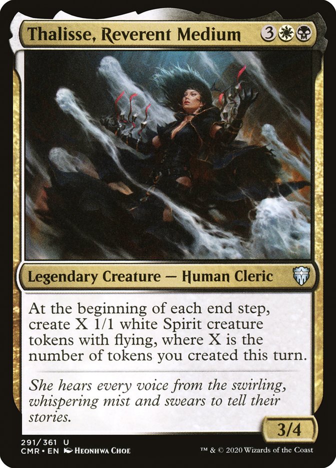 Thalisse, Reverent Medium [Commander Legends] [Foil]