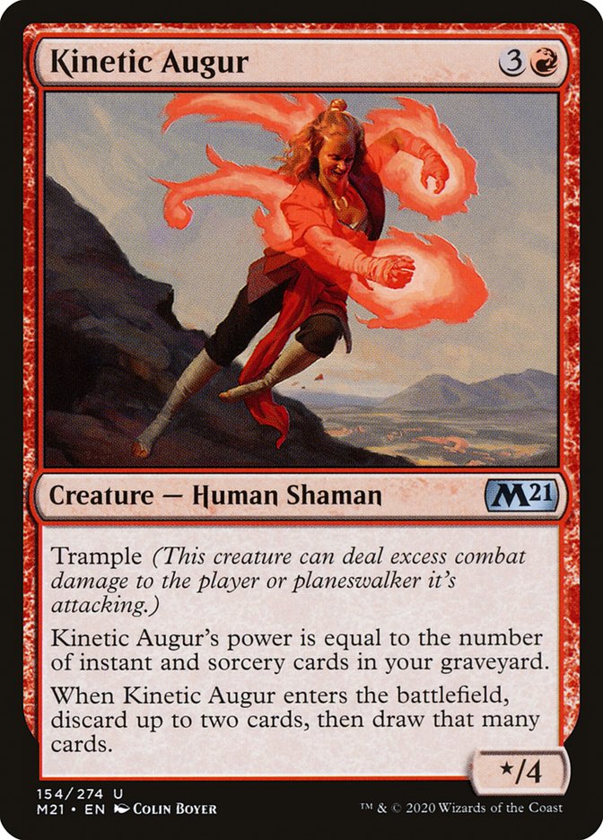 Kinetic Augur [Core Set 2021] [Foil]