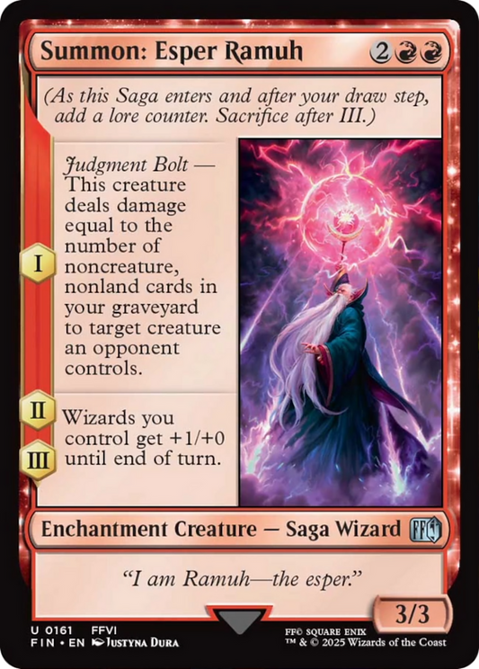 Summon: Esper Ramuh [FINAL FANTASY] [Foil]