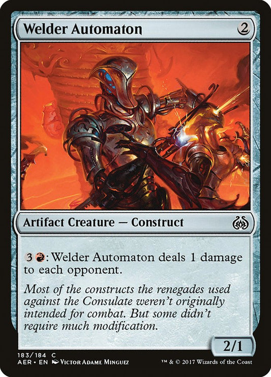 Welder Automaton [Aether Revolt] [Foil]