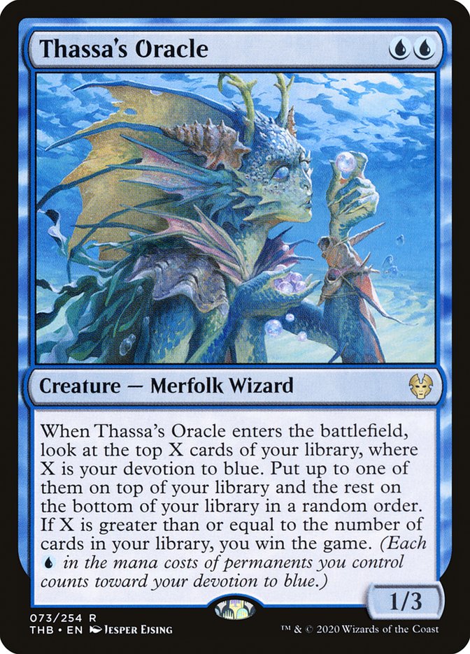 Thassa's Oracle [Theros Beyond Death] [Foil]