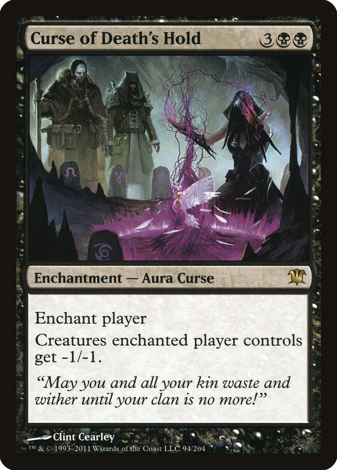 Curse of Death's Hold [Innistrad] [Foil]