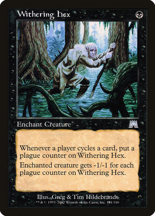 Withering Hex [Onslaught] [Foil]